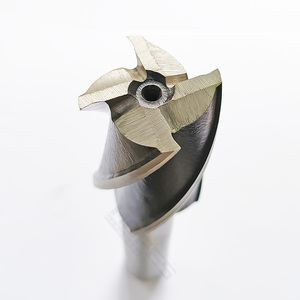 Large Size extra Length HSS-Al Spiral Flutes 4T End Mill <strong>Cutter</strong> Diameter 21-50mm CNC Machining Cutting Tools - Product Image 2