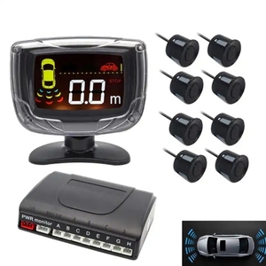 Blind Spot Detection System Radar Assistant Auto Parktronic <strong>LCD</strong> With <strong>8</strong> <strong>Sensors</strong> for Car Monitor System - Product Image 1