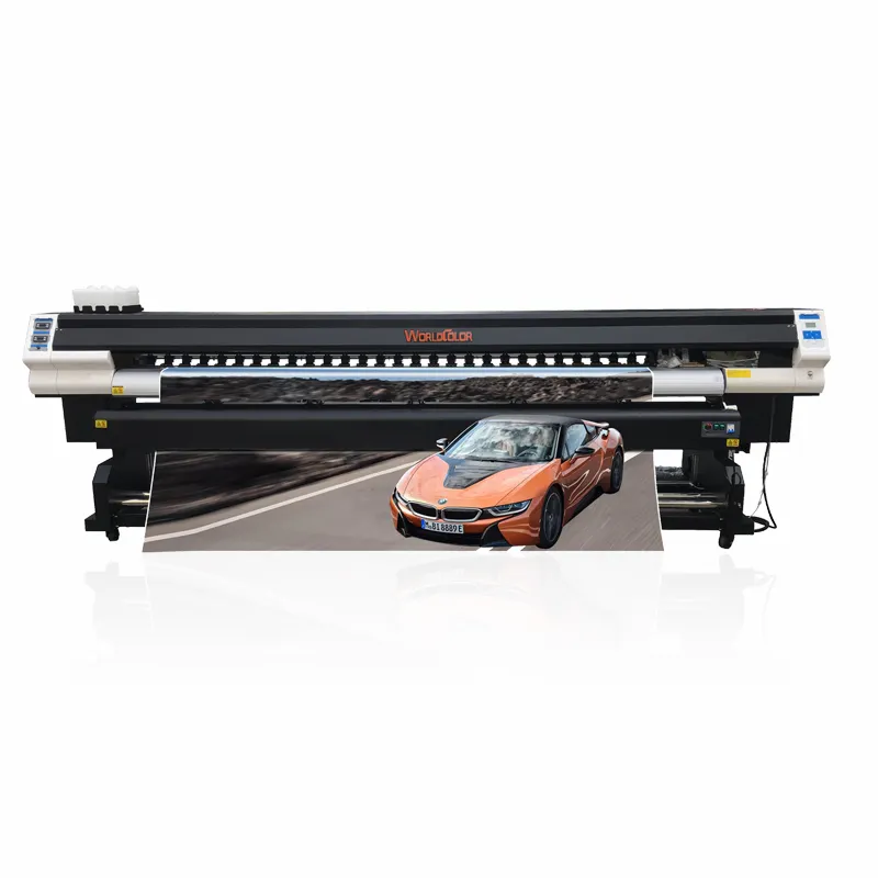 Plotter de corte e impresión 3,2 m 3 M PLOTER 3,2 metros con doble cabezal ecosolvent gigantografias 120 pulgadas