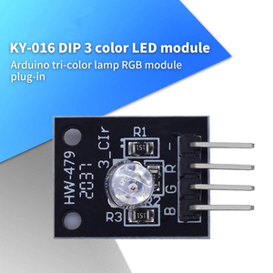 Elettronica intelligente 4pin RGB modulo KY-016 tre colori 3 colori RGB LED modulo sensore per DIY Kit di avviamento KY016 - Product Image 1