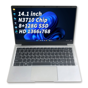 14,1 ''Intel N3710 Chip Win11 6GB 8GB Ram SSD almacenamiento Studet Laptop Notebook 1366*768 Windows 11 Office Gaming Computer - Product Image 1