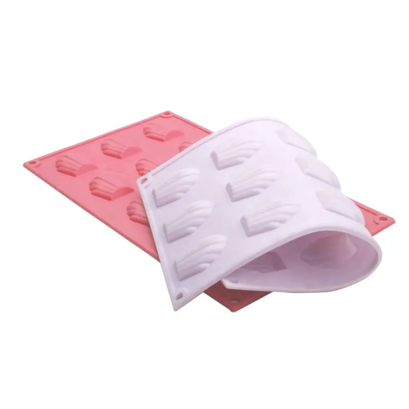 Personalizzato personalizzato stampato 3D conchiglia grandi Bpa Free Silicone Candy Bonbon stampi in Silicone per fare torta al cioccolato stampaggio