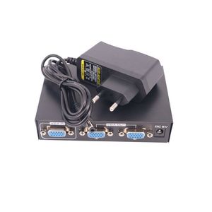 Precio de fábrica Vga Splitter 200MHz Distribuidor de video de 2 puertos Vga Splitter Una entrada y dos salidas Hd Video Splitter