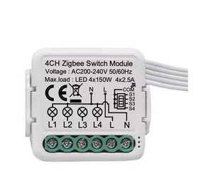 16A Mini Smart <strong>Zigbee</strong> DIY Switch Supports 2 Way Control Smart <strong>Module</strong> Switch - Product Image 1