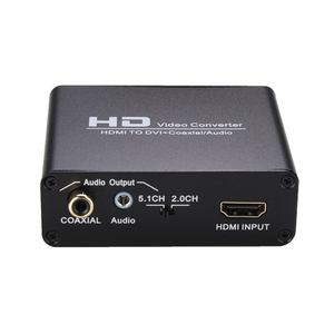 <strong>HDMI</strong> <strong>to</strong> DVI Video Converter From <strong>HDMI</strong> Digital signal <strong>to</strong> DVI Digital signal and (analog or Digital) Audio signal - Product Image 4