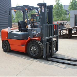 Precio preferencial Simplicidad Operador Carretilla elevadora diésel Carga y descarga flexibles para fábricas industriales - Product Image 5