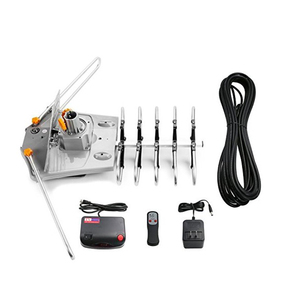 Uzaktan kumandalı dönen anten 360 derece rotasyon VHF UHF uydu Hdtv Rotor kablosuz Hd dijital dış mekan <span class=keywords><strong>Tv</strong></span> anteni - Product Image 1