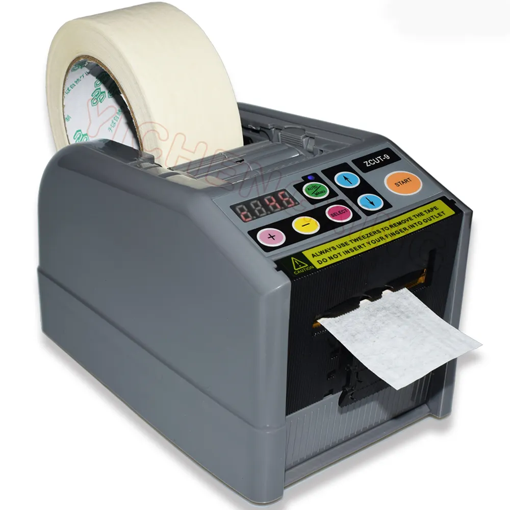 Automatic sellotape adhesive tape dispenser vinyl tape cutter machine