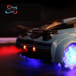 Samtoy 2.4กรัมรีโมทคอนโทรลงานอดิเรก4WD 360โรลลิ่งสเปรย์ความเร็วสูงไฟฟ้า RC Drift รถแข่งพร้อม LED - Product Image 2