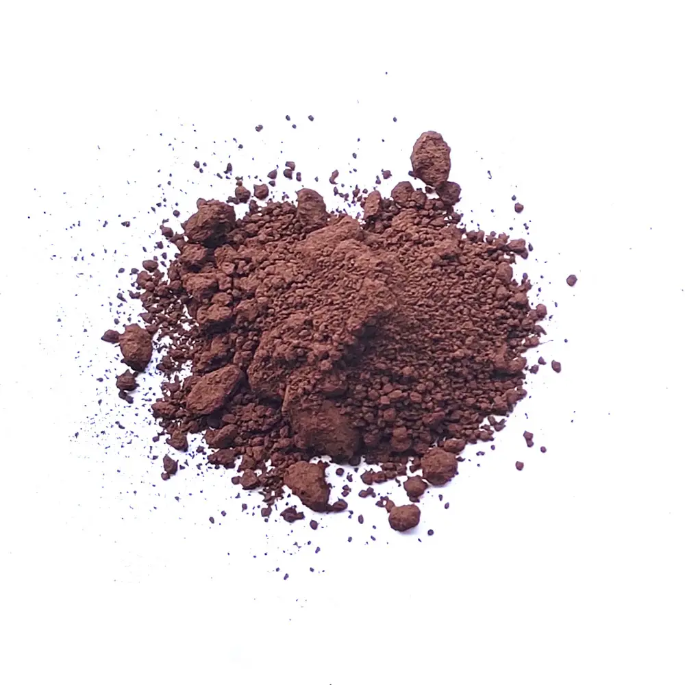 Kahverengi demir oksit 610 686 seramik pigment seramik sır emaye
