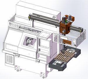 Industrial Operation Special C01 Multi-Axis 550kg Gantry Truss Robot Loading and <strong>Unloading</strong> Linear Robot - Product Image 3