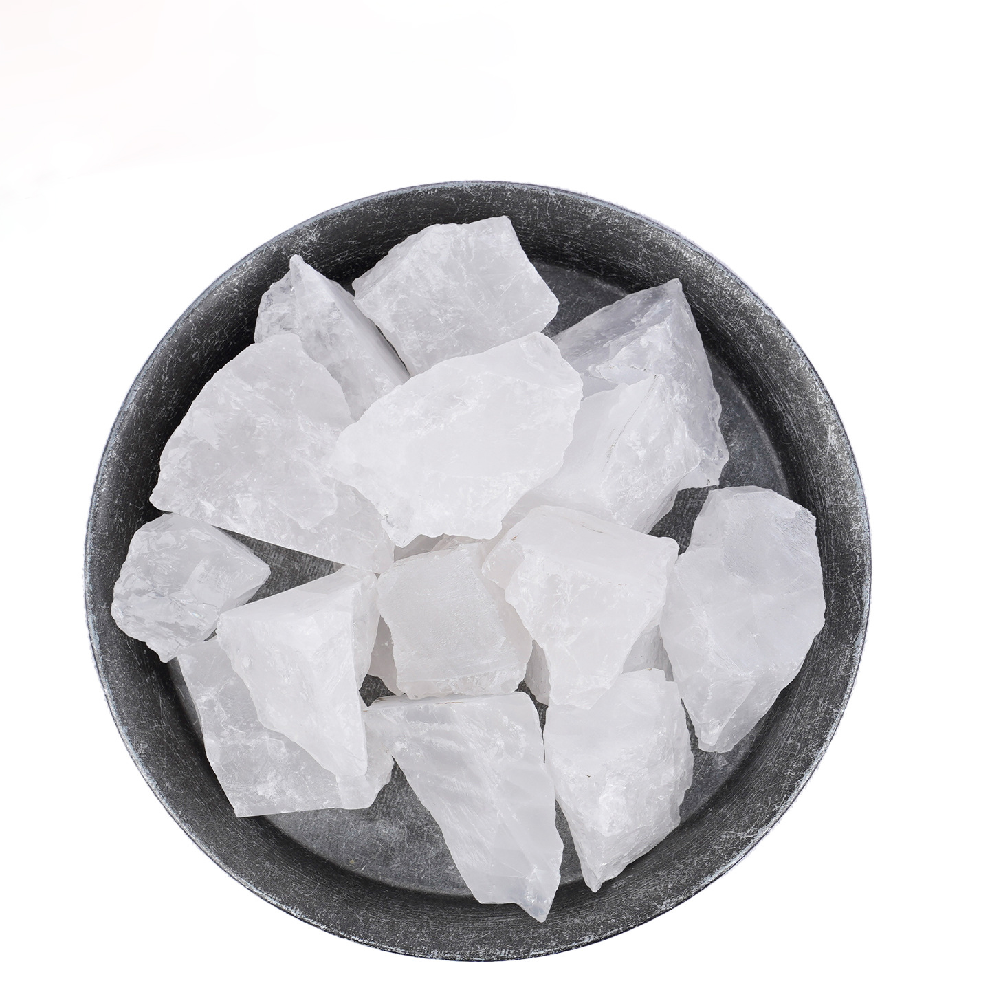 quartz clair nuageux