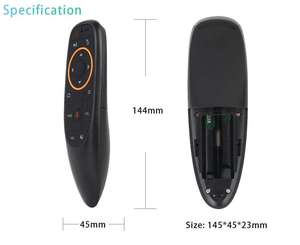 G10S g-sensör hava fare uzaktan kumanda ses fonksiyonu ile 2.4GHz kablosuz G10 Fly air fare için akıllı TV kutusu - Product Image 5