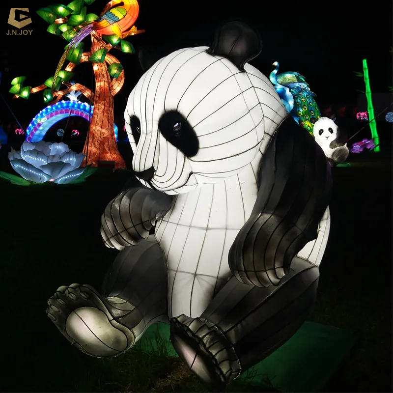 GO-83 Outdoor Custom Chinese Festival Lantern Animal Monkey