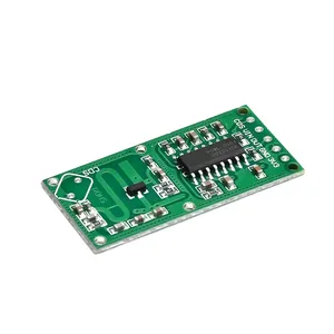 Sensor de Radar de movimiento, interruptor de inducción de cuerpo humano de 2,4 GHz a 5,8 GHz, módulo de Sensor de Radar de microondas para Arduino Diy