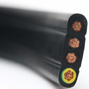 Deniz elektrik dalgıç derin kuyu pompası kablo düz kablo PVC ev yalıtılmış bakır tel tel 8 Wag 200c yalıtımlı JHSB - Product Image 5