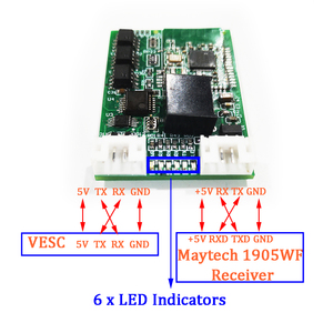 Модуль Maytech V5 VESC Blue-tooth автоматически переключает связь VESC UART с приемником или приложением для телефона - Product Image 5