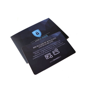 LF/HF智能接近阻止卡RFID阻止卡，用于增强visa卡/id卡安全性 - Product Image 5