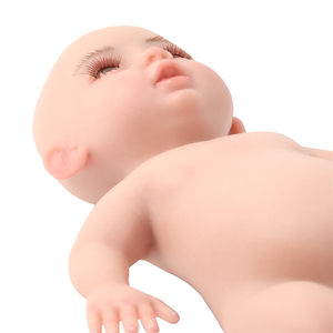 2025 Neue 37cm Cathy Kleines Mädchen Reborn-Puppe Vollsilikon für Mädchen Neugeborenen-Puppe Kleinkind Modisches Süßes Spielzeug Geburtstagsgeschenk - Product Image 2