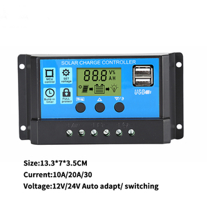 Controller pannello solare MPPT 10A 20A 30A Display LCD a doppia porta USB PWM regolatore della batteria certificata per pannello solare efficiente - Product Image 4