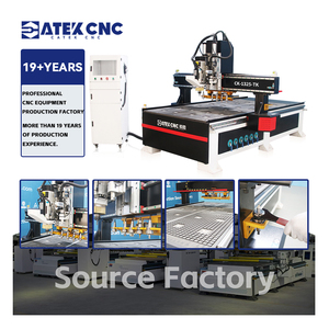 Advanced Design Fully Functional <strong>Linear</strong> <strong>Atc</strong> <strong>CNC</strong> <strong>Router</strong> with Oscillating Knife and CCD - Product Image 1