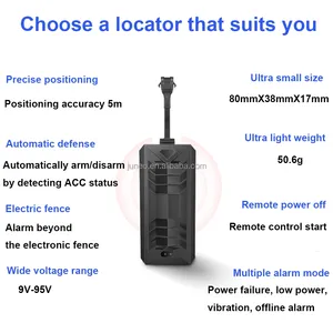 TKSTAR 4G GPS izci arabalar için motosikletler Alarm aşırı hız motor kapatma özelliği IOS App görünüm LBS AGPS TK806 araç cihazı - Product Image 4