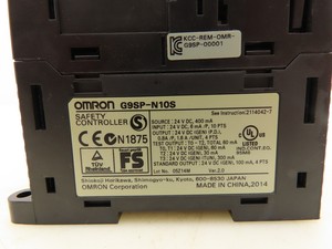 Plc G9SPN10Sプログラム可能安全コントローラ24VDC 16A 10入力4出力PLCプログラミングコントローラ - Product Image 2