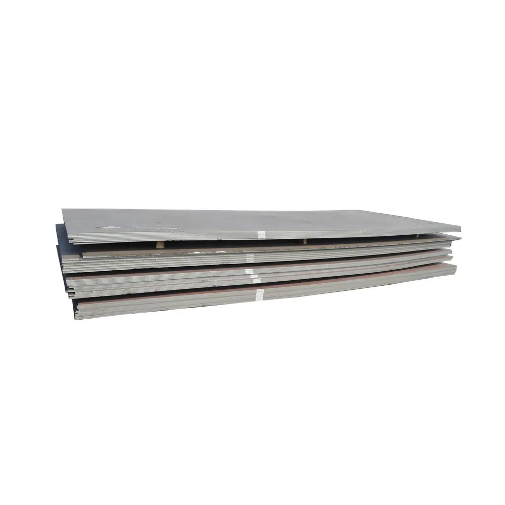 Низкоуглеродистый стальной лист Astm A36, от 0,5 мм до 100 мм, горячекатаный износостойкий мостовой лист, сертифицированный судовой лист, гибочный штамповочный станок