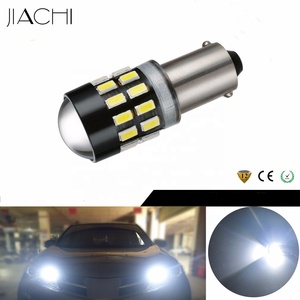 JIACHI BA9S Led ampul T4W Led araba ışık 12V 24V araba Led 30smd 3014 çip otomatik Led beyaz 6000K gösterge okuma ters ampul 6000K - Product Image 6