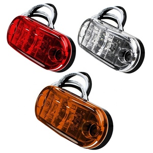 2.5 inç treyler kamyon Led yan sinyal lambası lambaları 2 diyotlar römork Led gümrükleme ve yan işaretleyici ışıkları - Product Image 1