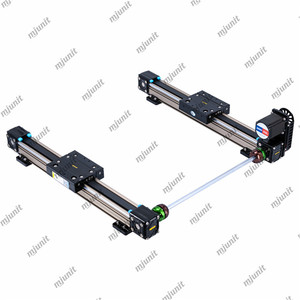 Mjunit <strong>Customized</strong> Automated Handling Displacement High-speed Belt <strong>Linear</strong> Module Cross <strong>Slide</strong> Table Mechanical Arm <strong>Slide</strong> <strong>Rail</strong> - Product Image 1