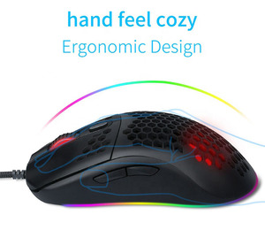 OEM 7D cablato USB Gaming Mouse 4800 DPI programmabile retroilluminato LED con LOGO personalizzato all'ingrosso della fabbrica per Computer - Product Image 4