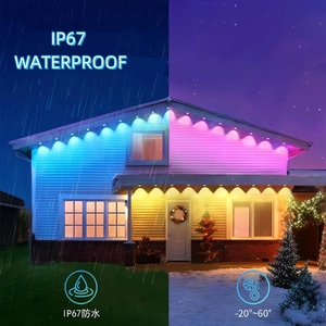 <strong>APP</strong> Control RGB <strong>LED</strong> Permanent Outdoor Eaves Light Smart Lighting Remote Voice Control bluetooth Holiday Decoration(72pcs/pack) - Product Image 5