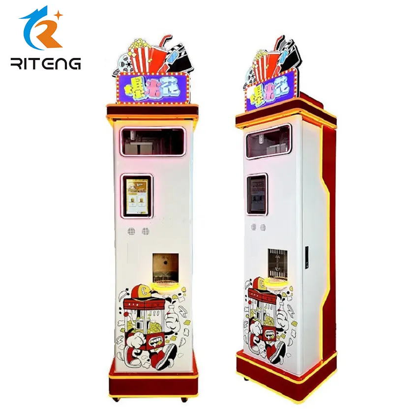 Distributeur automatique de pop-corn à pièces de haute qualité distributeur automatique de pop-corn commercial turc à vendre