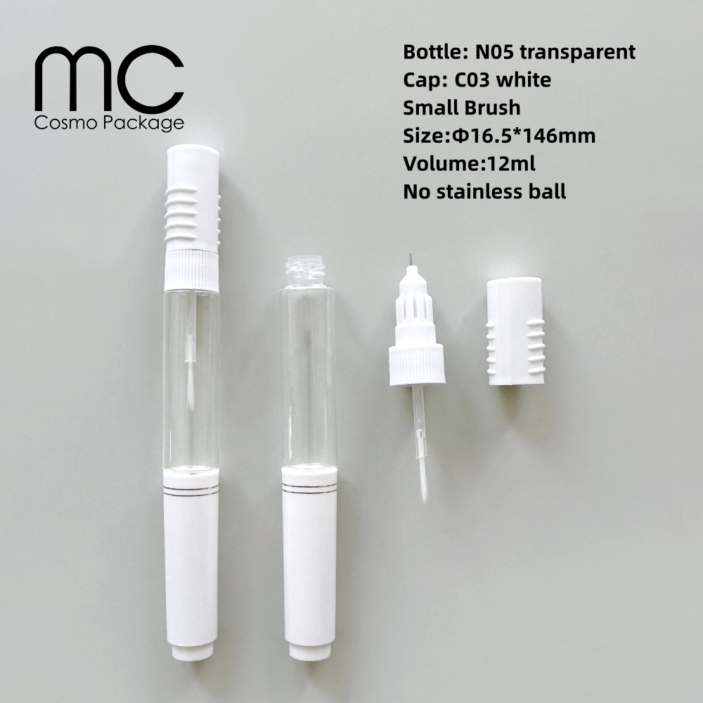 Flacon Transparent N05+Bouchon Blanc C03