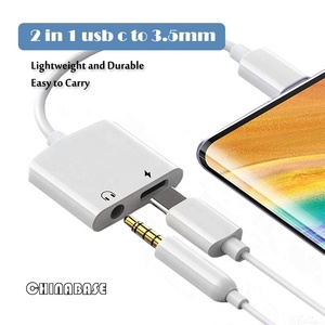 USB C到耳机插孔适配器，带3.5毫米立体声辅助音频和C型充电器转换器耳机适配器 - Product Image 3