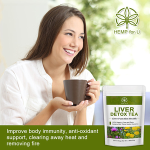 Teh detoks hati 42 hari alami dan organik 100% teh campuran <span class=keywords><strong>Herbal</strong></span> kekebalan tubuh meningkatkan - Product Image 5