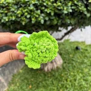Chấp Nhận Tùy Chỉnh Bán Buôn Tay Dệt Kim <span class=keywords><strong>Crochet</strong></span> Đồ Chơi Trung Quốc Bắp Cải Móc Chìa Khóa Mặt Dây Chuyền Móc Móc Quà Tặng Trẻ Em. - Product Image 6