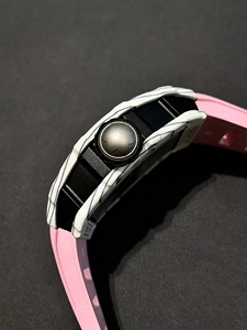 44MM Customised Carbon Fiber Mechanical Watch For Men -with Tonneau Case Sapphire Crystal Glass(Original Quality) - Product Image 6