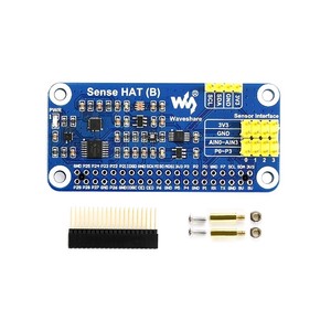 Roarkit <strong>Raspberry</strong> <strong>Pi</strong> 4B/3B/Zero Sense HAT (B) Multi Powerful <strong>Sensors</strong> Supports External <strong>Sensors</strong> 3.3V I2C for <strong>Raspberry</strong> <strong>Pi</strong> 4 Model