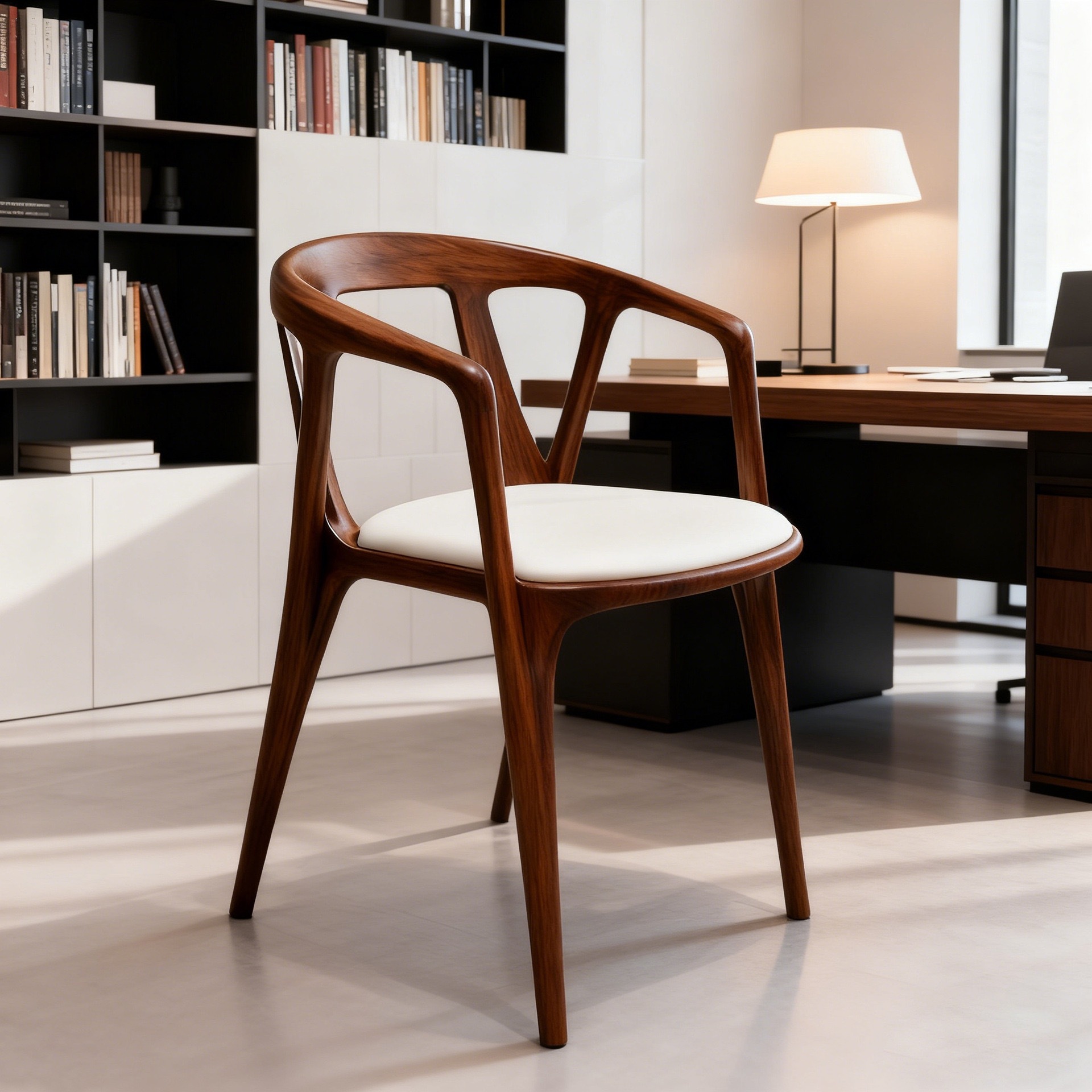 White ash wood with soft seat
