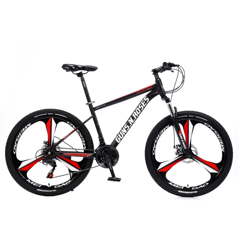 Bicicleta de montaña de 26 pulgadas venta directa de fábrica 21 '24' '27 velocidad bicicletas todoterreno con marco de acero bicicleta plegable para hombres