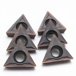 Insertos de torneado de puntas de carburo CNC TCMT 110204 para máquina herramienta de torno de bajo precio de acero de aleación OEM soporte personalizado MOQ 10 Uds - Product Image 3