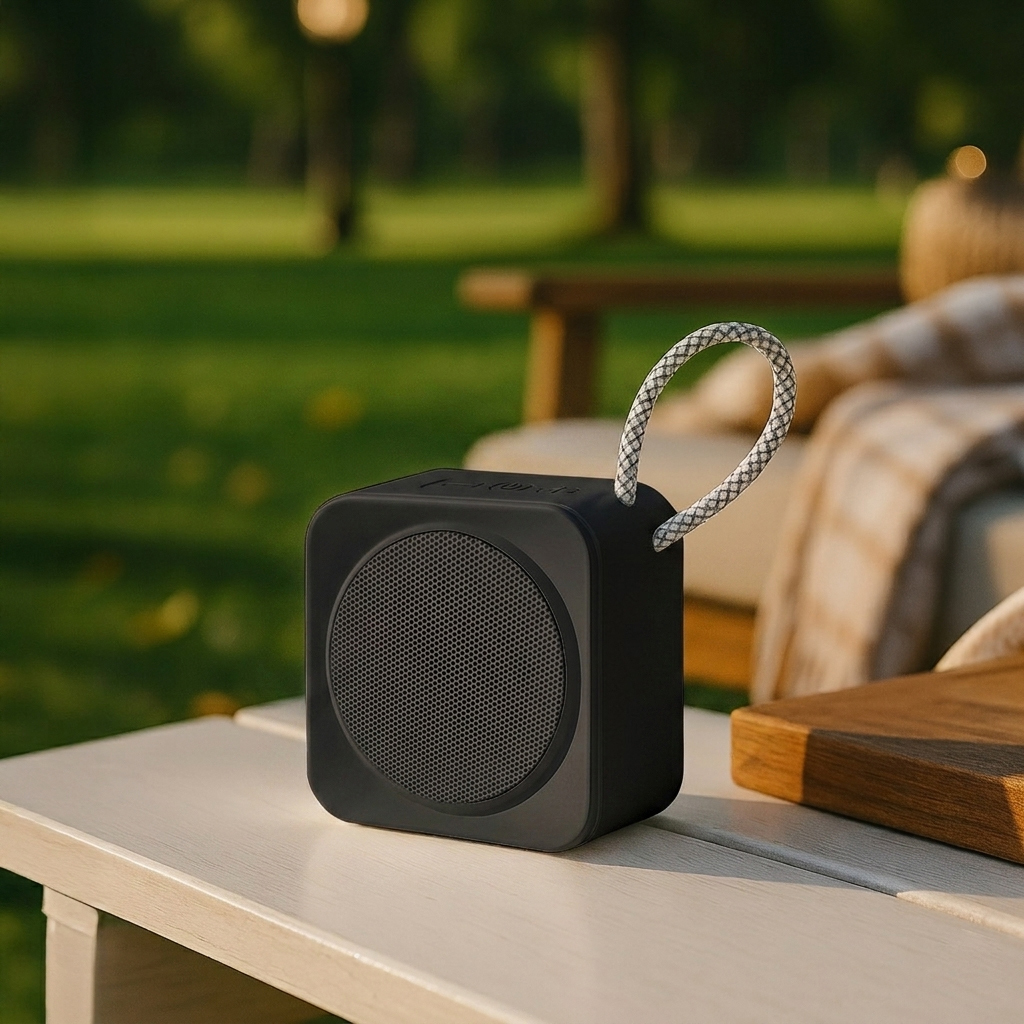 Black Waterproof Wireless Speaker