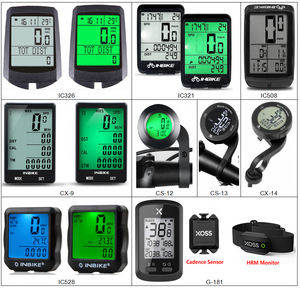 Computadora de bicicleta Inbike 3 en 1, resistente al agua con retroiluminación, cronómetro, odómetro, velocímetro, computadora de bicicleta Digital - Product Image 3