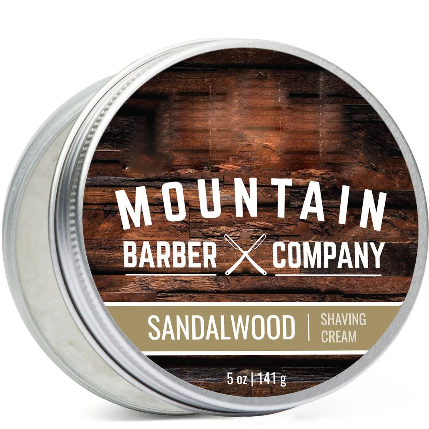 Private Label Natural Refreshing Toning Barbershop Beard Shaving Foam Sandalwood Scent Men Shaving Cream