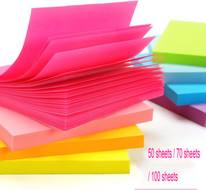 Sticky <strong>Notes</strong> 3x3 Inches Bright Colors Self-Stick Pads Easy to Post for Home Office <strong>Notebook</strong> Sticky <strong>Notes</strong> <strong>Memo</strong> Pad Customs