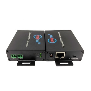 Ethernet IP de alta calidad sobre extensor de cable de par trenzado de 2 hilos 2KM para sistema de seguridad de cámara IP CCTV, cámara de ascensor a NVR - Product Image 4