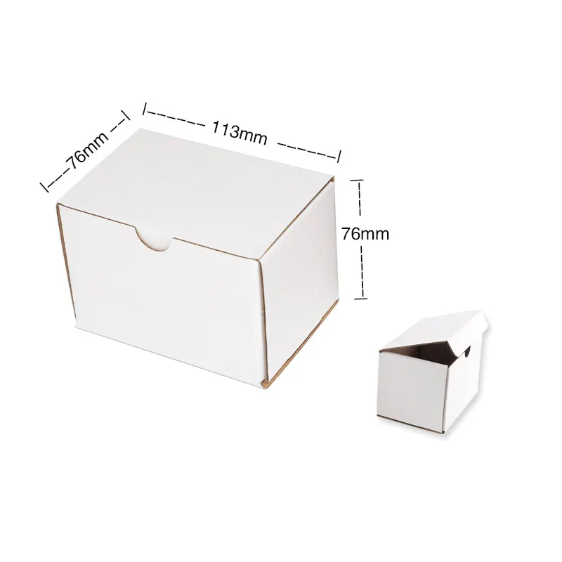 Özel Logo geri dönüşümlü biyobozunur mailler hediye kutu seti damgalama nakliye için oluklu kağıt kutuları ele teşekkür ederim kart