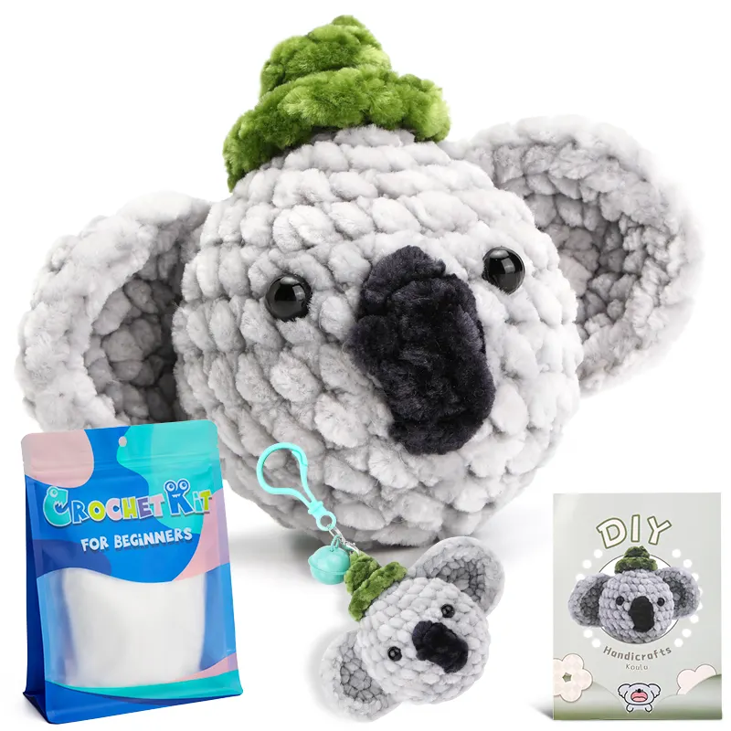 Pädagogische kreative Diy Art tolles Geschenk für Häkel liebhaber DIY Handwerk für Erwachsene und Kinder häkeln Tiere Kit für Anfänger